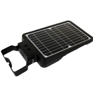 LED Straatlamp 15W met ingebouwd zonnepaneel en accu - koud wit